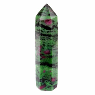 Rubin in Zoisit Kristall | Spitze Höhe 105 mm in bester Qualität und Farbe Edelsteine Heilsteine bei Wunderstein24