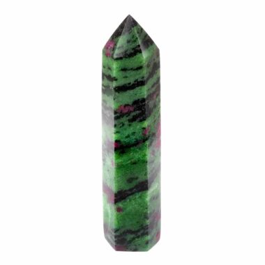 Rubin in Zoisit Kristall | Spitze Höhe 105 mm in bester Qualität und Farbe Edelsteine Heilsteine bei Wunderstein24 Rubin in Zoisit Kristall | Spitze Höhe 105 mm in bester Qualität und Farbe Edelsteine Heilsteine bei Wunderstein24