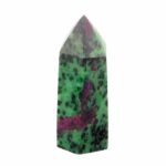 Rubin in Zoisit Kristall | Spitze Höhe 62 mm in bester Qualität und Farbe Edelsteine Heilsteine bei Wunderstein24