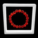 Schweberahmen 90 x 90 mm für Edelsteine lichtgrau mit Silikon Membran Edelsteine Heilsteine bei Wunderstein24