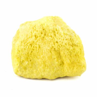 Schwefel natürlicher Rohstein | Stufe kristallin aus Peru in bester Farbe Edelsteine Heilsteine bei Wunderstein24