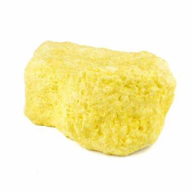 Schwefel natürlicher Rohstein | Stufe kristallin aus Peru in bester Farbe Edelsteine Heilsteine bei Wunderstein24