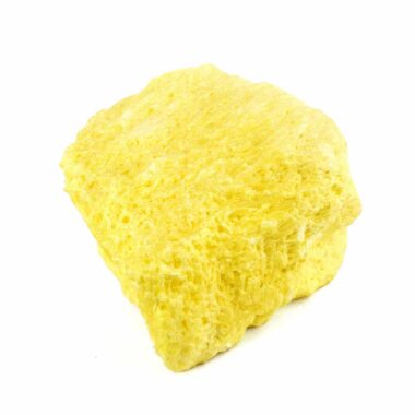 Schwefel natürlicher Rohstein | Stufe kristallin aus Peru in bester Farbe Edelsteine Heilsteine bei Wunderstein24