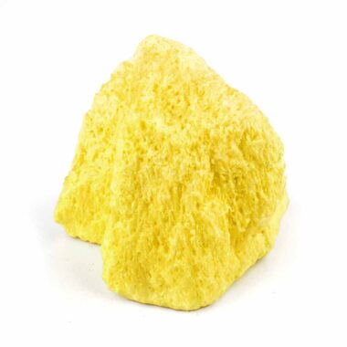 Schwefel natürlicher Rohstein | Stufe kristallin aus Peru in bester Farbe Edelsteine Heilsteine bei Wunderstein24