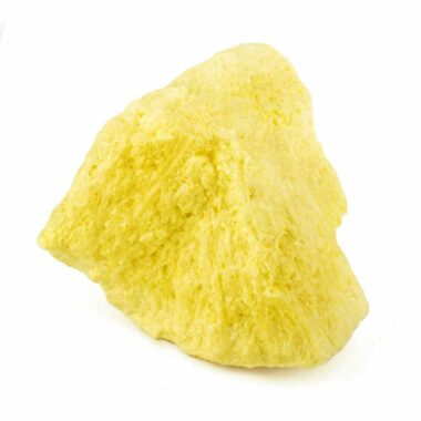 Schwefel natürlicher Rohstein | Stufe kristallin aus Peru in bester Farbe Edelsteine Heilsteine bei Wunderstein24