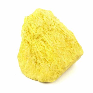 Schwefel natürlicher Rohstein | Stufe kristallin aus Peru in bester Farbe Edelsteine Heilsteine bei Wunderstein24