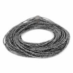 Selected Edition – Verwandelbares Silizium Perlen Edelstein Armband & Kette facettiert mit Magnetverschluss Edelsteine Heilsteine bei Wunderstein24