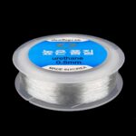 100 Meter = 1 Rolle Stretchband Korea transparent Ø 0,5 mm für flexible Armbänder und Ketten Edelsteine Heilsteine bei Wunderstein24