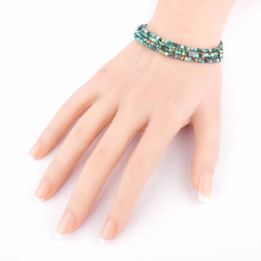 Selected Edition – Verwandelbares Türkis Perlen Edelstein Armband & Kette facettiert mit Magnetverschluss Edelsteine Heilsteine bei Wunderstein24 Selected Edition – Verwandelbares Türkis Perlen Edelstein Armband & Kette facettiert mit Magnetverschluss Edelsteine Heilsteine bei Wunderstein24