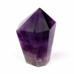 große Amethyst Spitze Höhe 73 mm aus Uruguay in bester Farbe und Qualität Edelsteine Heilsteine bei Wunderstein24