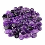 Amethyst Trommelsteine Ø ca. 18 – 25 mm in sehr schöner Farbe Edelsteine Heilsteine bei Wunderstein24