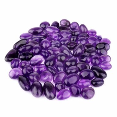 Amethyst Trommelsteine Ø ca. 15 – 25 mm in wunderschöner Farbe Edelsteine Heilsteine bei Wunderstein24 Amethyst Trommelsteine Ø ca. 15 – 25 mm in wunderschöner Farbe Edelsteine Heilsteine bei Wunderstein24
