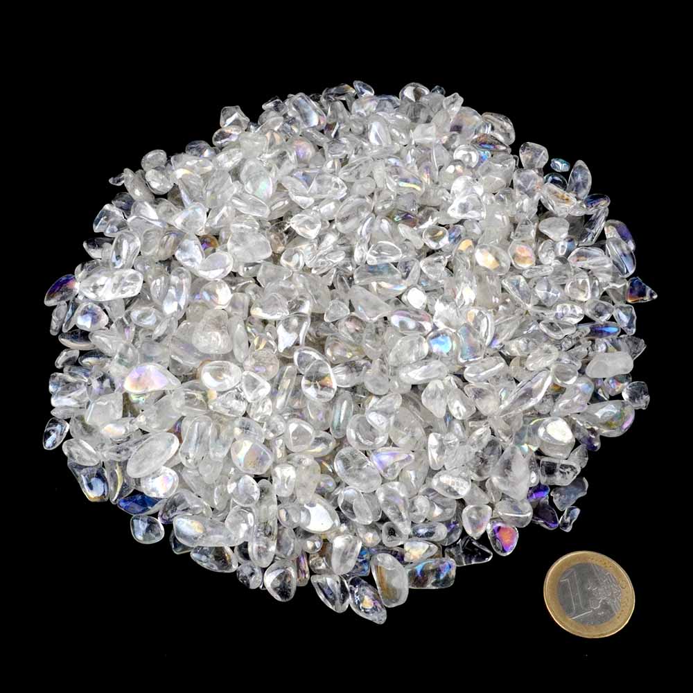 Aqua | Angel Aura Bergkristall Trommelsteine Ø ca. 8 – 15 mm in Top Qualität Edelsteine Heilsteine bei Wunderstein24 Aqua | Angel Aura Bergkristall Trommelsteine Ø ca. 8 – 15 mm in Top Qualität Edelsteine Heilsteine bei Wunderstein24