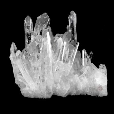 Bergkristall Stufe Arkansas | Mount Ida transparent und glasklar in bester Qualität Edelsteine Heilsteine bei Wunderstein24