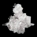 große Bergkristall Stufe Arkansas | Mount Ida transparent und glasklar in bester Qualität Edelsteine Heilsteine bei Wunderstein24