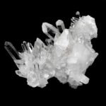 große Bergkristall Stufe Arkansas | Mount Ida transparent und glasklar in bester Qualität Edelsteine Heilsteine bei Wunderstein24