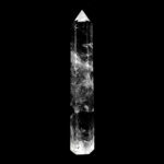 große Bergkristall Spitze Höhe 165 mm transparent und glasklar aus Brasilien Edelsteine Heilsteine bei Wunderstein24