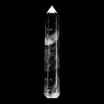 große Bergkristall Spitze Höhe 165 mm transparent und glasklar aus Brasilien Edelsteine Heilsteine bei Wunderstein24
