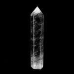 große Bergkristall Spitze Höhe 165 mm transparent und glasklar aus Brasilien Edelsteine Heilsteine bei Wunderstein24