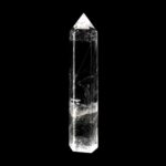 große Bergkristall Spitze Höhe 133 mm transparent und glasklar aus Brasilien Edelsteine Heilsteine bei Wunderstein24