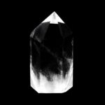 Bergkristall Spitze Höhe 62 mm transparent und glasklar aus Brasilien Edelsteine Heilsteine bei Wunderstein24