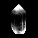 Bergkristall Spitze Höhe 68 mm transparent und glasklar aus Brasilien Edelsteine Heilsteine bei Wunderstein24