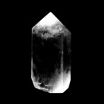 Bergkristall Spitze Höhe 67 mm transparent und glasklar aus Brasilien Edelsteine Heilsteine bei Wunderstein24