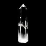 Bergkristall Spitze Höhe 86 mm transparent und glasklar aus Brasilien Edelsteine Heilsteine bei Wunderstein24