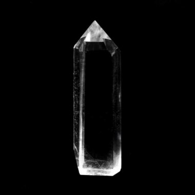 Bergkristall Spitze Höhe 74 mm transparent und glasklar aus Brasilien Edelsteine Heilsteine bei Wunderstein24