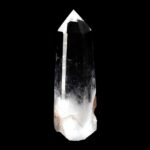 große Bergkristall Spitze Höhe 126 mm transparent und glasklar aus Brasilien Edelsteine Heilsteine bei Wunderstein24