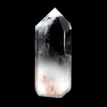 sehr große Bergkristall Spitze Höhe 216 mm transparent und glasklar aus Brasilien Edelsteine Heilsteine bei Wunderstein24