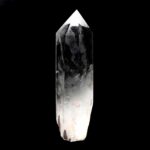 sehr große Bergkristall Spitze Höhe 216 mm transparent und glasklar aus Brasilien Edelsteine Heilsteine bei Wunderstein24