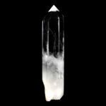 sehr große Bergkristall Spitze Höhe 194 mm transparent und glasklar aus Brasilien Edelsteine Heilsteine bei Wunderstein24