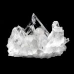 Lemuria Bergkristall Stufe transparent und glasklar in sehr guter Qualität Edelsteine Heilsteine bei Wunderstein24