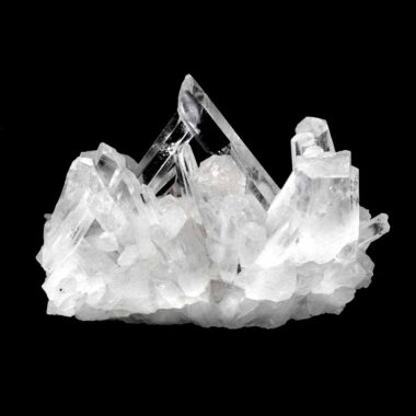 Lemuria Bergkristall Stufe transparent und glasklar in sehr guter Qualität Edelsteine Heilsteine bei Wunderstein24