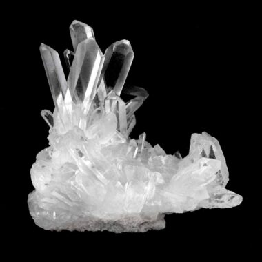 Lemuria Bergkristall Stufe transparent und glasklar in bester Qualität Edelsteine Heilsteine bei Wunderstein24