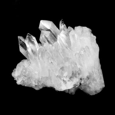Lemuria Bergkristall Stufe transparent und glasklar in sehr guter Qualität Edelsteine Heilsteine bei Wunderstein24