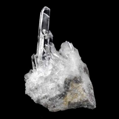 Lemuria Bergkristall Stufe transparent und glasklar in sehr guter Qualität Edelsteine Heilsteine bei Wunderstein24