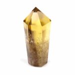 Citrin Natur Spitze Höhe 42 mm transparent aus Brasilien in bester Farbe Edelsteine Heilsteine bei Wunderstein24