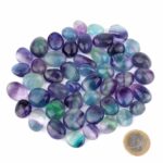 Regenbogenfluorit | Fluorit bunt Trommelsteine Ø 20 – 25 mm Edelsteine Heilsteine bei Wunderstein24