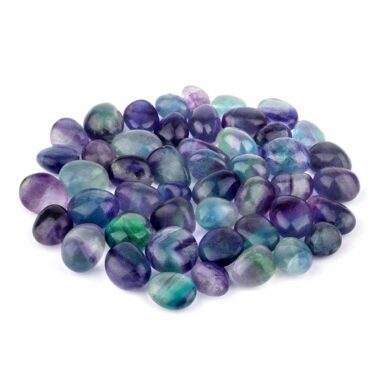 Regenbogenfluorit | Fluorit bunt Trommelsteine Ø 20 – 25 mm Edelsteine Heilsteine bei Wunderstein24