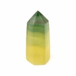 Fluorit Spitze grün | gelb Höhe 77 mm in bester Qualität und einzigartiger Farbkombination Edelsteine Heilsteine bei Wunderstein24