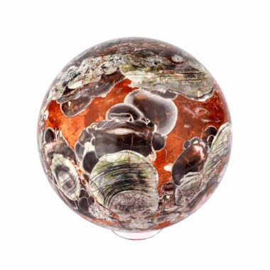 große polychrome Jaspis | Chalcedon | Achat Kugel Ø 100 mm mit faszinierender und einzigartiger Maserung Edelsteine Heilsteine bei Wunderstein24 große polychrome Jaspis | Chalcedon | Achat Kugel Ø 100 mm mit faszinierender und einzigartiger Maserung Edelsteine Heilsteine bei Wunderstein24