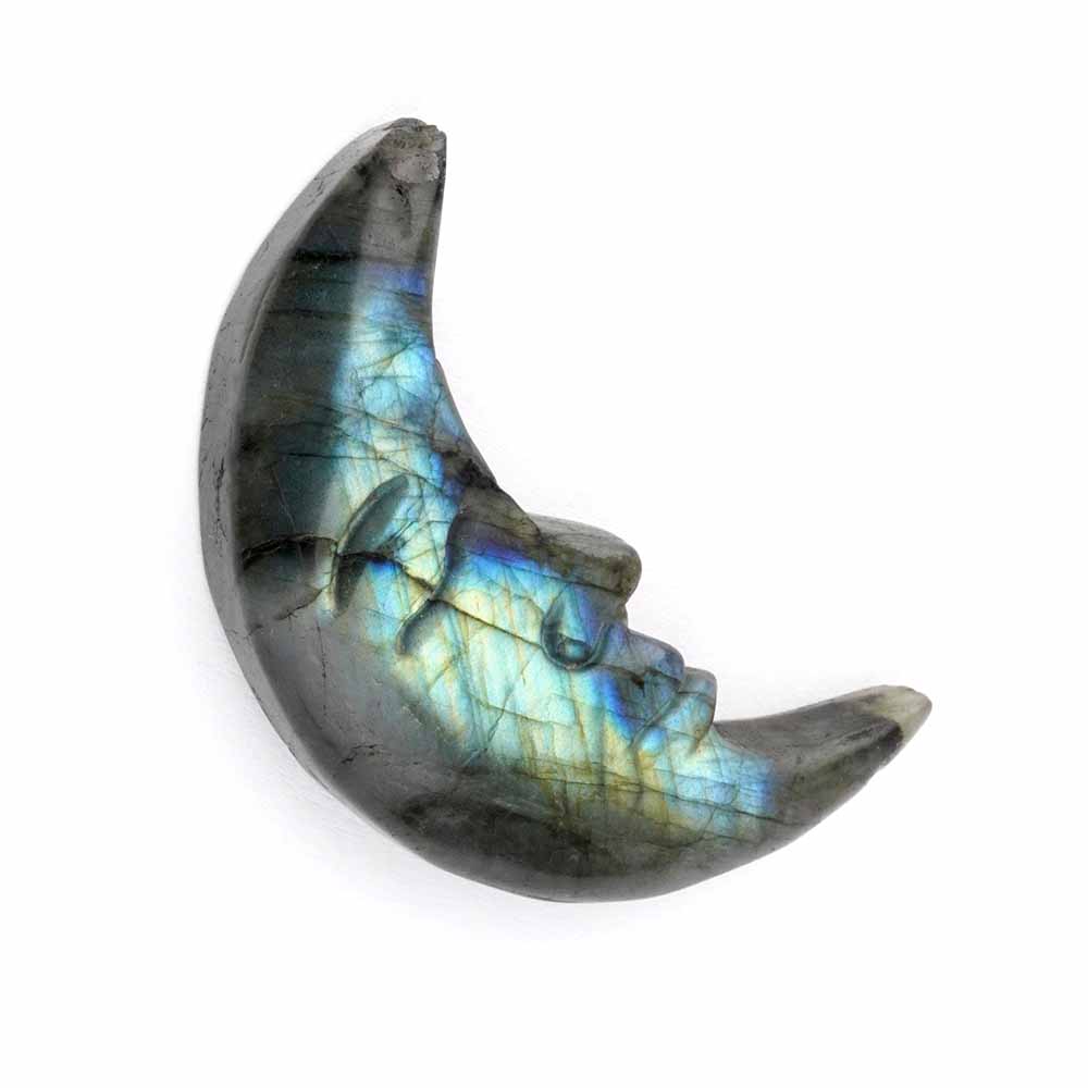 Labradorit Mond große Gravur Einzelstück in einzigartiger Qualität und Farbe Edelsteine Heilsteine bei Wunderstein24 Labradorit Mond große Gravur Einzelstück in einzigartiger Qualität und Farbe Edelsteine Heilsteine bei Wunderstein24