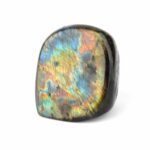 Labradorit Freiform Höhe 45 mm poliert in einzigartiger Qualität und Farbe Edelsteine Heilsteine bei Wunderstein24