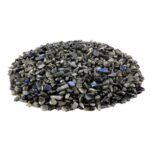 Labradorit Trommelsteine Ø ca. 5 – 10 mm blau schimmernd in Top Qualität Edelsteine Heilsteine bei Wunderstein24