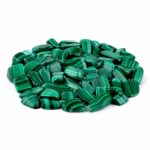 Malachit Trommelsteine Ø ca. 15 – 25 mm mit wunderschöner Maserung Edelsteine Heilsteine bei Wunderstein24