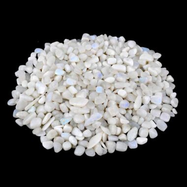 Mondstein Trommelsteine weiß Ø ca. 8 – 15 mm Edelsteine Heilsteine bei Wunderstein24 Mondstein Trommelsteine weiß Ø ca. 8 – 15 mm Edelsteine Heilsteine bei Wunderstein24