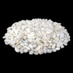 Mondstein Trommelsteine weiß Ø ca. 8 – 15 mm Edelsteine Heilsteine bei Wunderstein24