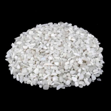 Mondstein Trommelsteine weiß Ø ca. 6 – 12 mm Edelsteine Heilsteine bei Wunderstein24